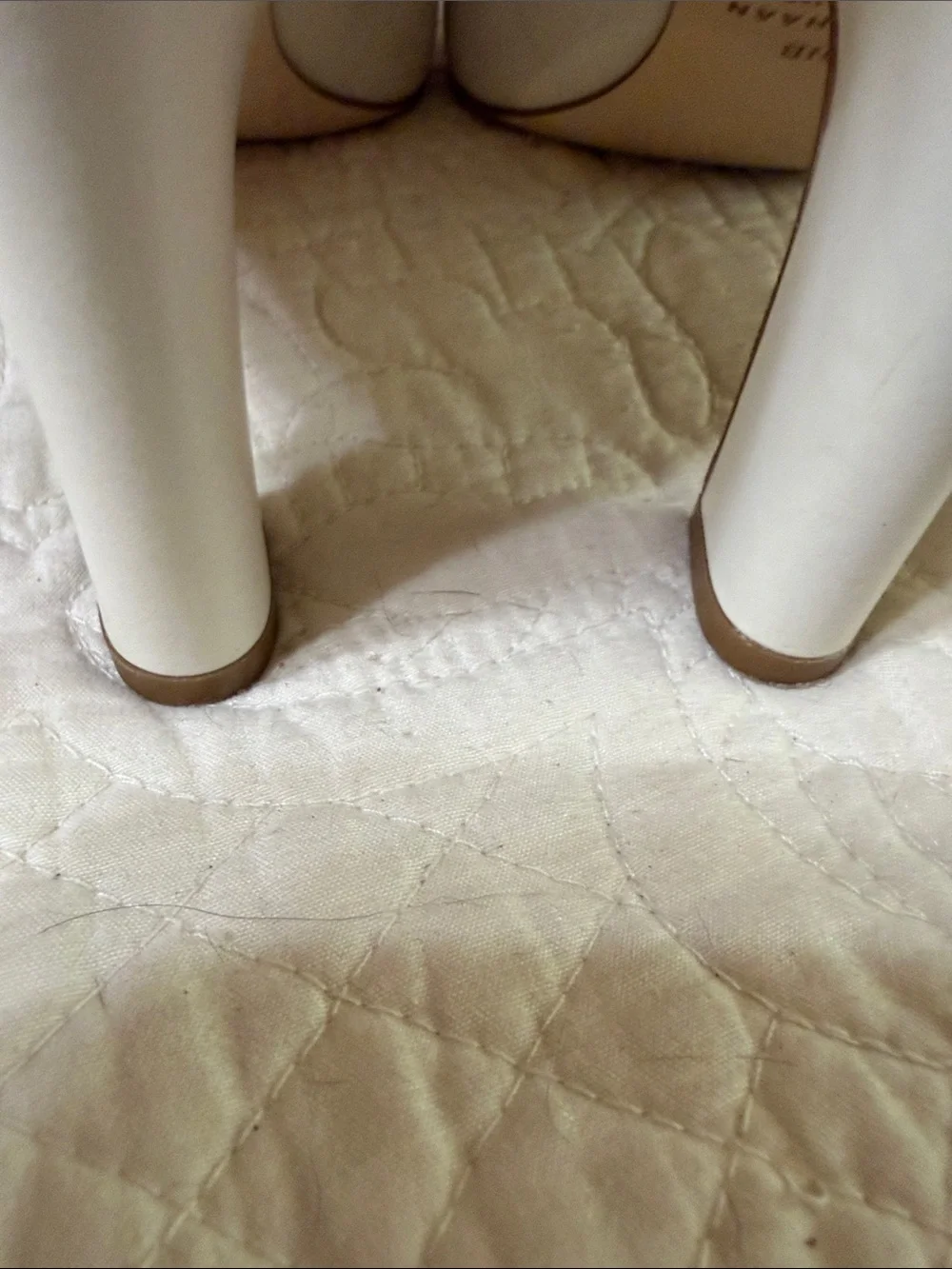 Cole Haan Ivory Pointed-Toe Leather Pumps Grand 360.